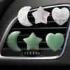 3Pcs/Set Crystal Moon Star Love Car Air Outlet Decoration Clip Auto Interior Air Conditioning Mouth Decor Clips Car Accessories