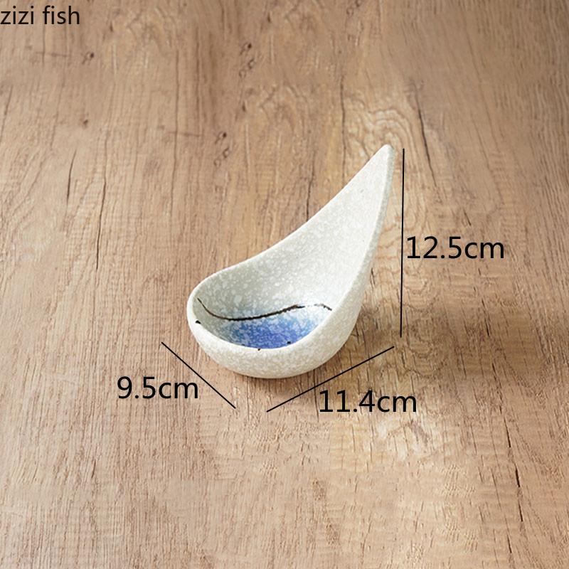 Ceramic Snack Bowl Sushi Plate Sauce Dish Pickle Dish Dessert Bowl Dim Sum Dishes Fruit Plate Salad Bowls Dinner Plates Tray