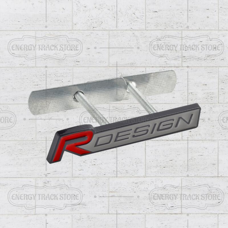 Samolepka na auto Logo R Design Znak na přední mřížku Znak na boční blatník Znak na zadní kufr Pro Volvo V60 S40 S60 XC40 XC60 XC90 V90 V70 XC70 C70