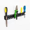 Wall-Mounted Wrought Iron Tool Storage Rack for Screwdrivers, Hammers, Needle-Nose Pliers