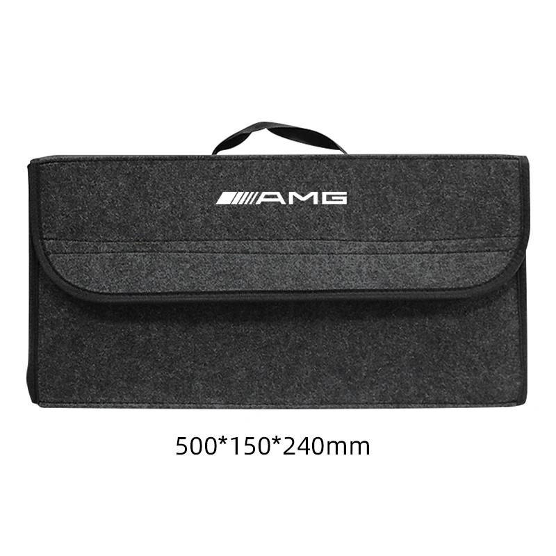 Organizador de Maletero de Coche Gran Capacidad Bolsa Plegable de Almacenamiento Para Mercedes Benz Clase AMG W204 W205 W203 W206 W220 W211 W212 GLC CLS