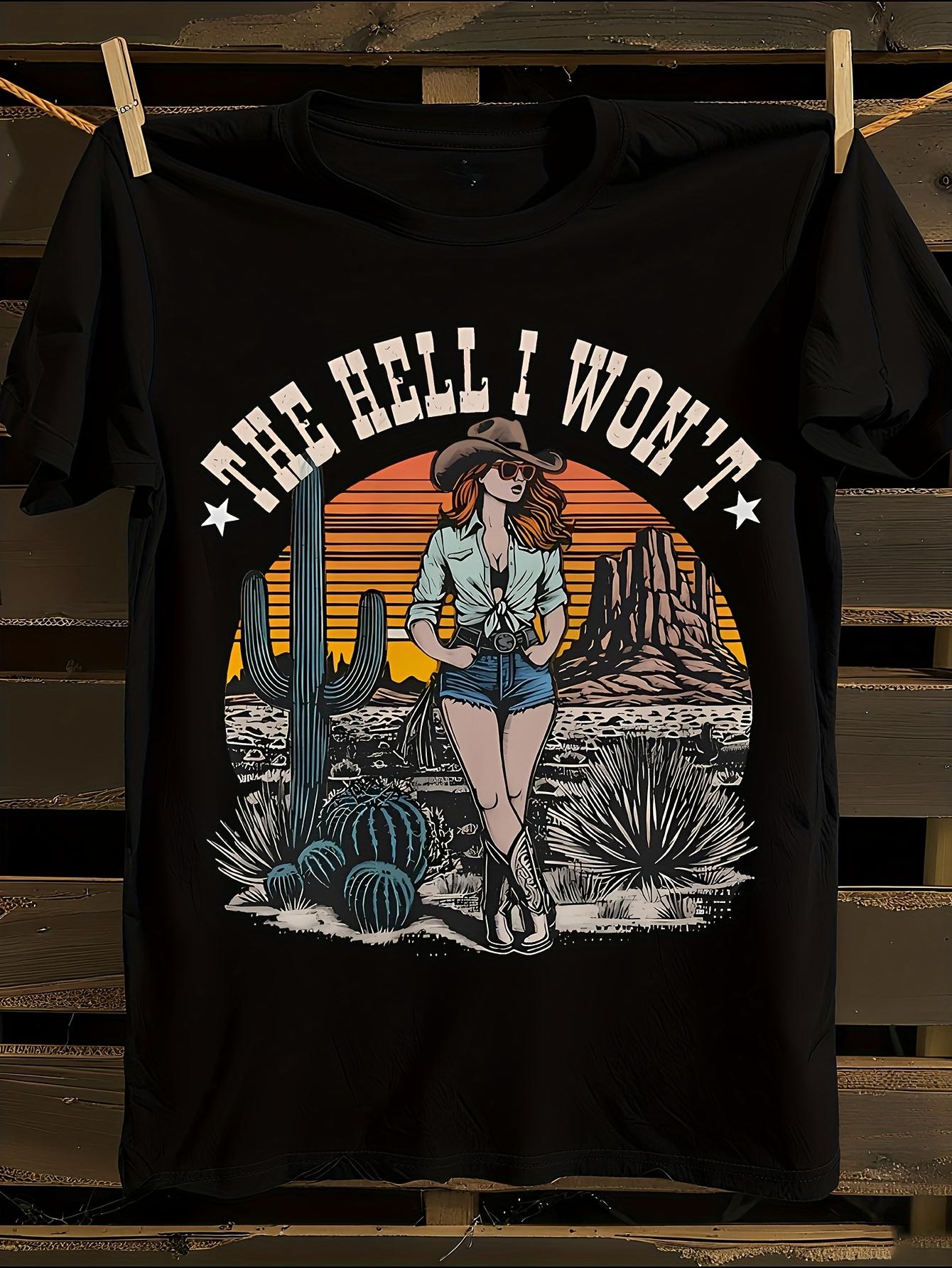 s  s Cowgirl Western Tshirt XXXXL