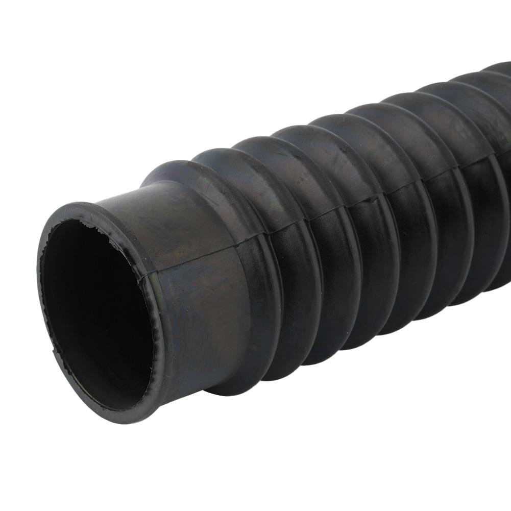 Universal Car Air Filter Hose Hood Air Intake Pipe Motorcycle Air Ducting Hose Tube Black Flexible Filter Pipe