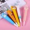 10pcs 0.5mm Cute Pen Pinched and Neutral Pen Student School Supplies Cartoon Creative Stationery Soft Neutral Pen