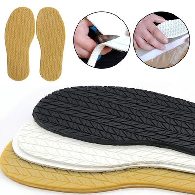 1 Par Protector de Suela Completa Zapatillas Reparación Zapatos de Trabajo Suela Exterior Antideslizante Almohadillas para los Pies Goma Antideslizante Pegatinas Almohadillas Reparación DIY