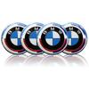 4pcs Car Wheel Center Hub Cap Badge Logo Sticker For BMW M Performance E84 E87 X5 E70 F25 E90 E91 F01 F02 E60 E61 F10 F15 F30 M3 HA4