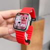 Silicone Strap For Apple watch band 49mm 46 45 44 40 41 38mm magnetic buckle bracelet iWatch series 3 4 5 6 se 7 8 9 10 Ultra 2