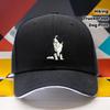 Border Collie Hundtryck Polyester Truckerhatt Justerbar Vandring Baseballkeps Casual Utomhushuvudbonad