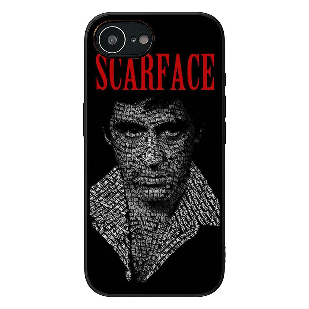 For Samsung Galaxy S25 S24 S22 S23 FE Ultra Plus A56 A05 A06 A15 A16 A55 S7 Edge Case S-Scarfaces Al Pacinos Tonys Montanas
