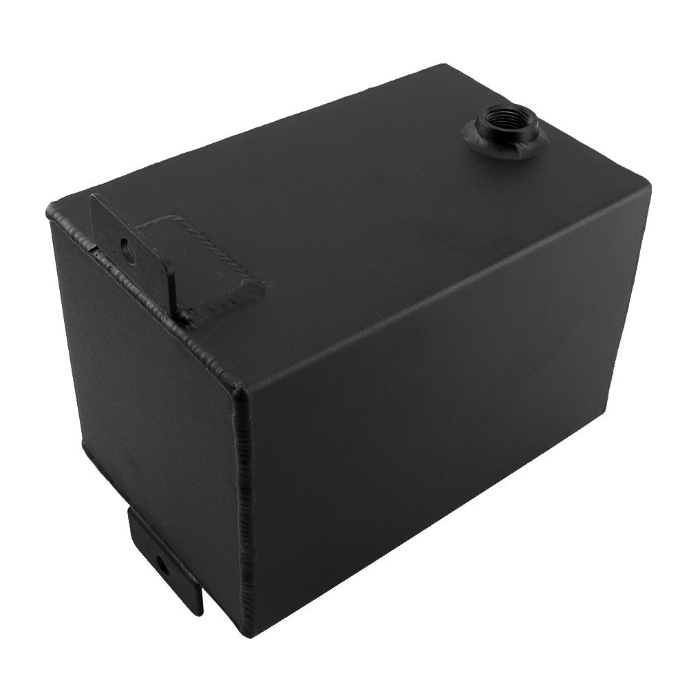 3L Racing Car Fuel Surge Tank Can Aluminum Automobile Repacking Tools Universal Black