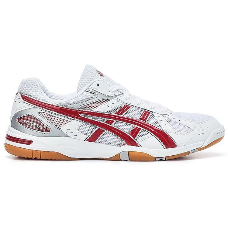 Asics River Cs Low Top Running Shoes Unisex Sneaker White Red TVR149-0123