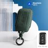 suede Car Key Case Cover 4 buttons Keychain F For Maserati 2023 Grecale Levante GT auto Accessories