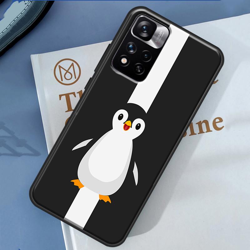 Penguin Case For Xiaomi Redmi Note 13 12 11 9 10 14 Pro 9S 10S 11S 12S Redmi 14C 10C 12C 13C Cover