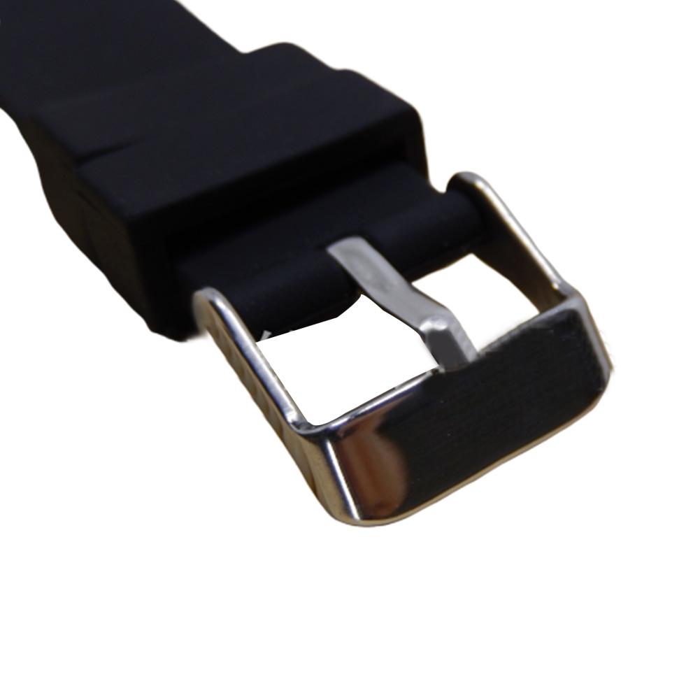 18mm Men Women Soft Silicone Watchband Universal Breathable Watch Strap