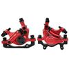 2 stuks Aluminiumlegering Fiets Schijfrem Apparaat Mountainbike Vouwbaar Accessoire