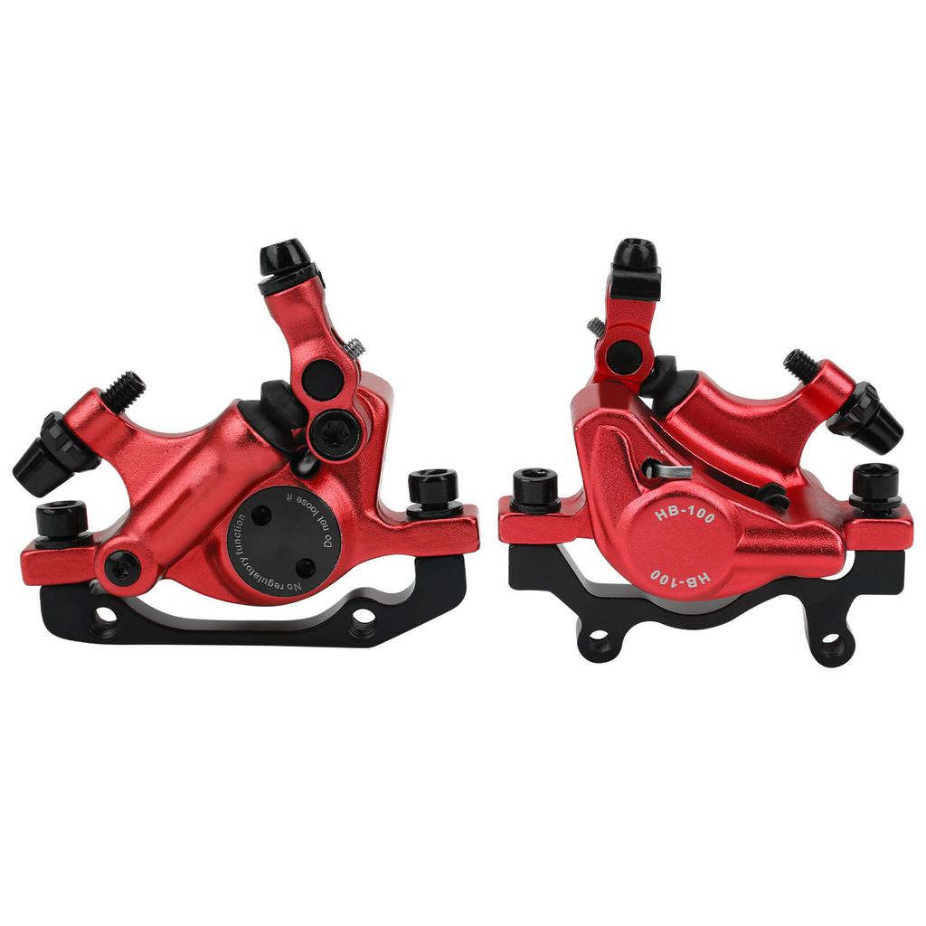 2 stuks Aluminiumlegering Fiets Schijfrem Apparaat Mountainbike Vouwbaar Accessoire