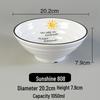 Melamine Ramen Bowl: Porcelain-Like, Large Mala Tang Soup & Noodles Bowl for Wontons & Luosifen