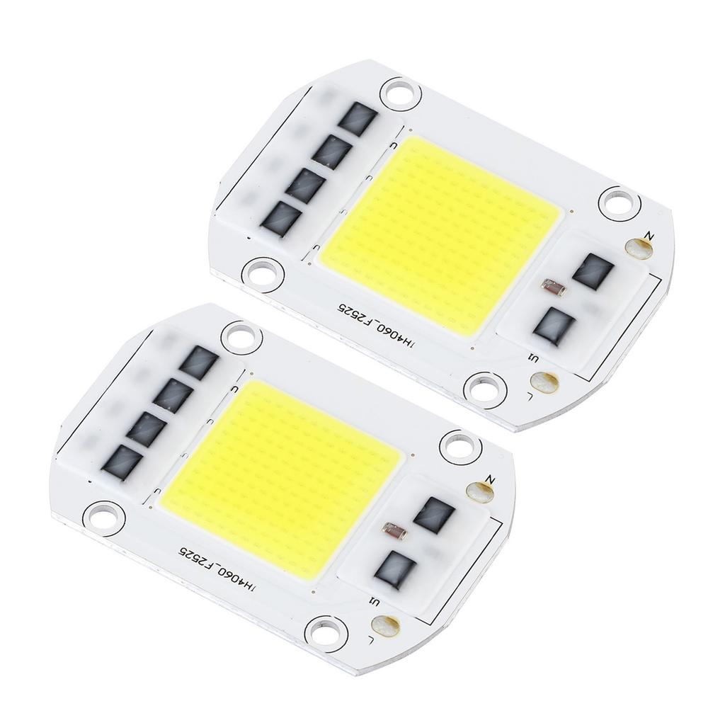 2PCS COB LED Light Chip 100W High Power LED Chip Bead for Spotlight Floodlight Replacement Cold White