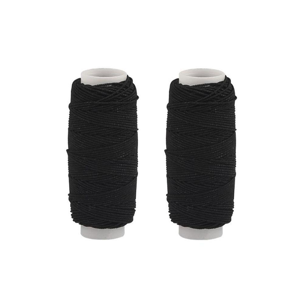 

2/3Pcs 0.5mm Elastic Line High Elastic Sewing Machineelastic Bottom Line New Sewing Threads Clothes Black-2pcs