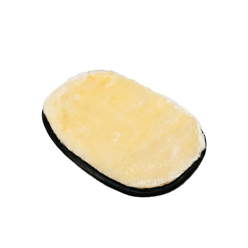 

1 шт. перчатки для мытья автомобиля, шерстяные флисовые утолщенные перчатки для чистки и нанесения воска, специальная тряпка для красоты, впитывающая, не оставляющая шерсти бежевый