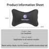 Valve Stems Caps Car Sticker For VW Volkswagen Jetta MK5 Golf Leather Car Seat Headrest Memory Foam Comfort Neck Pillow Auto Int