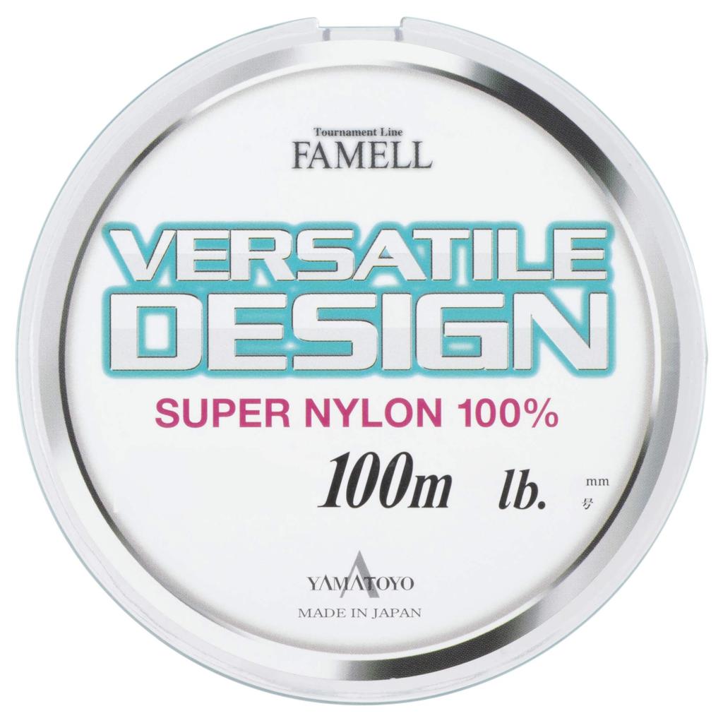 Yamatoyo Tegusu Nylonlina, Mångsidig Design, 100m, Nej. 1, 4 pund, Sjöblå