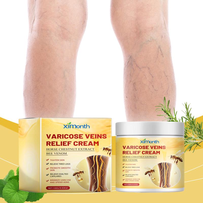 Bee Venom Care Cream Soothes Leg Fatigue Improves Venous Circulation And Plant-Based Extract Cream