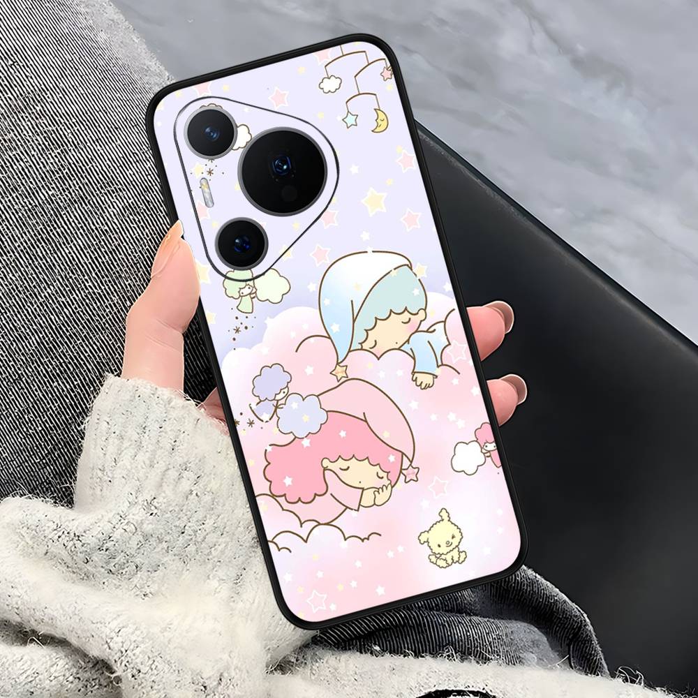L-Little Twin Stars Phone Case For Huawei P 8 9 10 20 30 40 50 Pro Lite Psmart Honor 10 lite 70 Mate 20lite