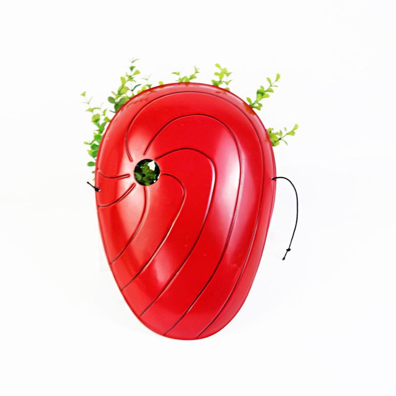 Japanische Anime Cosplay Masken Akatsuki Obito Madara Ninja Tobi Uchiha Cosplay Kostüm Zubehör PVC Maske Halloween Party