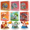 BLOKEES Building Blocks Pikachu Charmander Psyduck Sprigatito Eevee Lucario Pokmon Action Figure Toys Gift