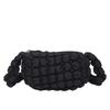 Korean Bag Women 2025 New All-matching Round Bubble Pleated Cross-body