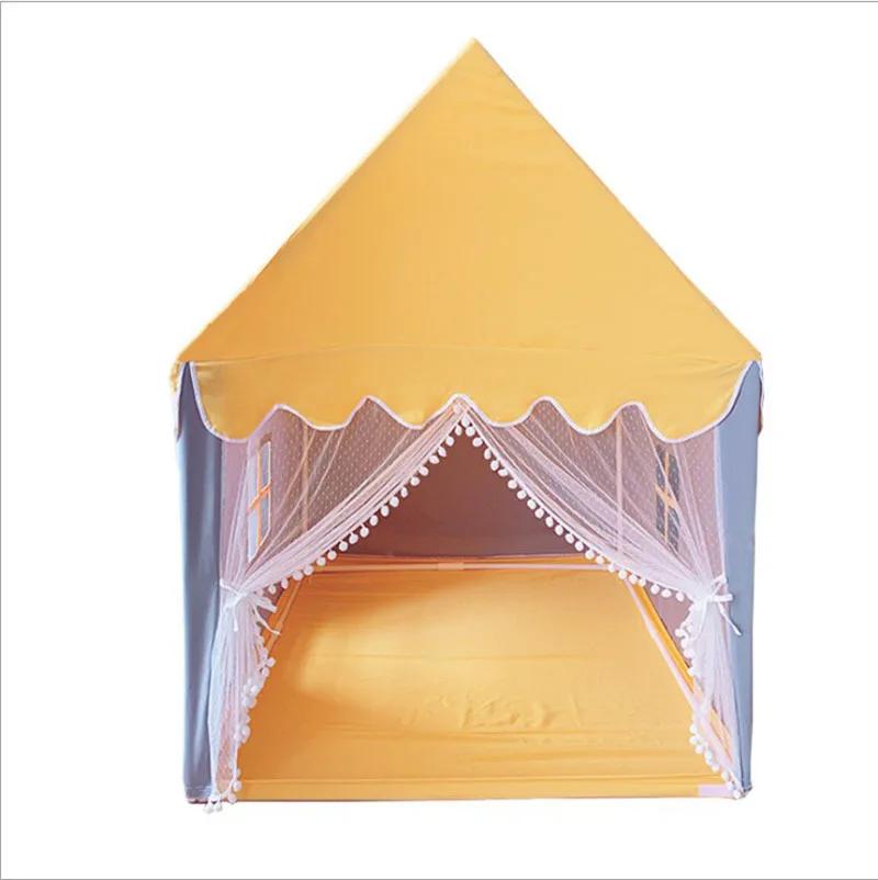 1 Piece Of Children's Indoor Tent Game  Princess Castle Small House, Boy Girl Gift 53*49*37in
