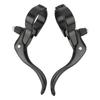 1 Pair Bike Brake Handle Aluminum Alloy Ergonomic Universal Mountain Road Bike Brake Lever for