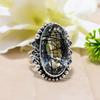 Copper Rutilated Quartz Handmade 925 Sterling Silver Gemstone Ring Stylish Handcrafted Statement Jewelry Perfect Birthday Gift