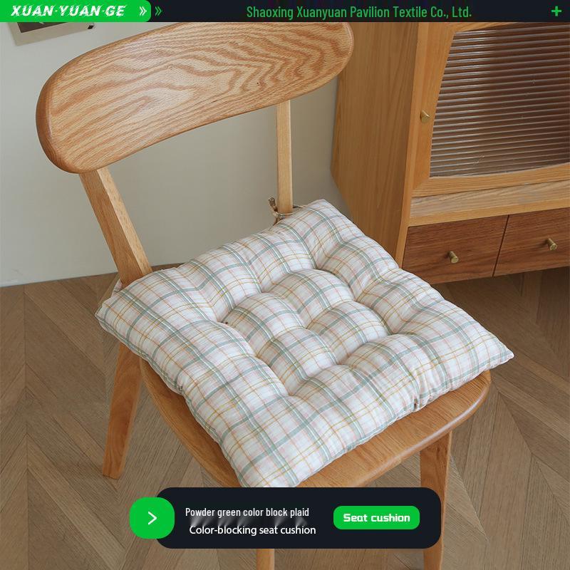 Thickened Non-Slip Winter Pearl Cotton Seat Cushion for Long-Sitting Office Chair
