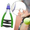 Badminton Racket Starting Stringing Clamp with Pad, 3 Spring Tennis Racket Blocking Decompression Pad Fixing Starter Clip