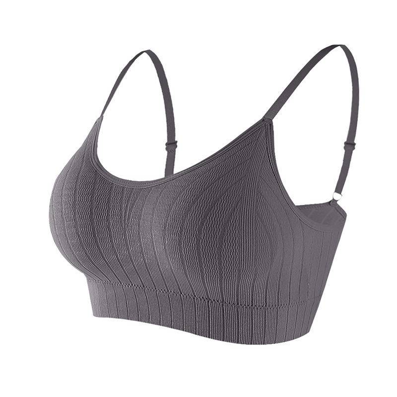 Adjustable Strapless Gathered Bandeau Bra with Chest Pads - Breathable, Anti-Exposure, Beautiful Back Design for Women