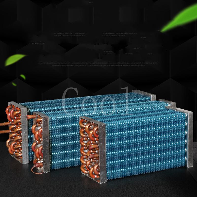 Refrigerator Evaporator Condenser Refrigeration Display Cabinet Freezer Refrigerator Air-cooled Cold Small Copper Tube Radiator