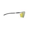 Sports Sunglasses MUGNUS Light Laser Yellow Lens Lens 46mm [RUDYPROJECT] Gray/multi Width 75mm, Height