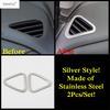 Car Rear Box AC Air Outlet / Window Lift / Head Lamp Light / Water Cup Cover Trim Accessories For Chevrolet Equinox 2017 -