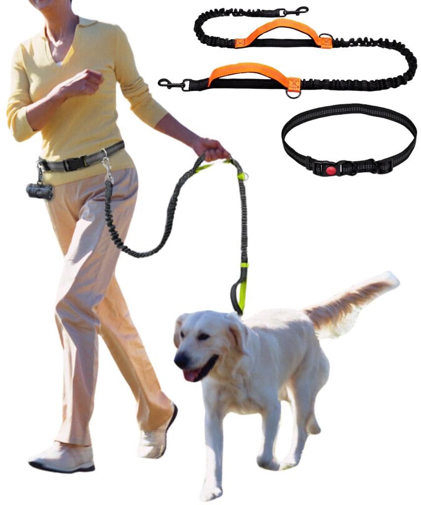 Keep your hands free with this retractable dog leash for medium and large waist small dog retractable for extendable shoulder luminous leash dogs,