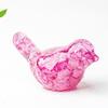 Resin Crystal Bird Figurine With Natural Waterstone For Home Office Decor Gift For Friends