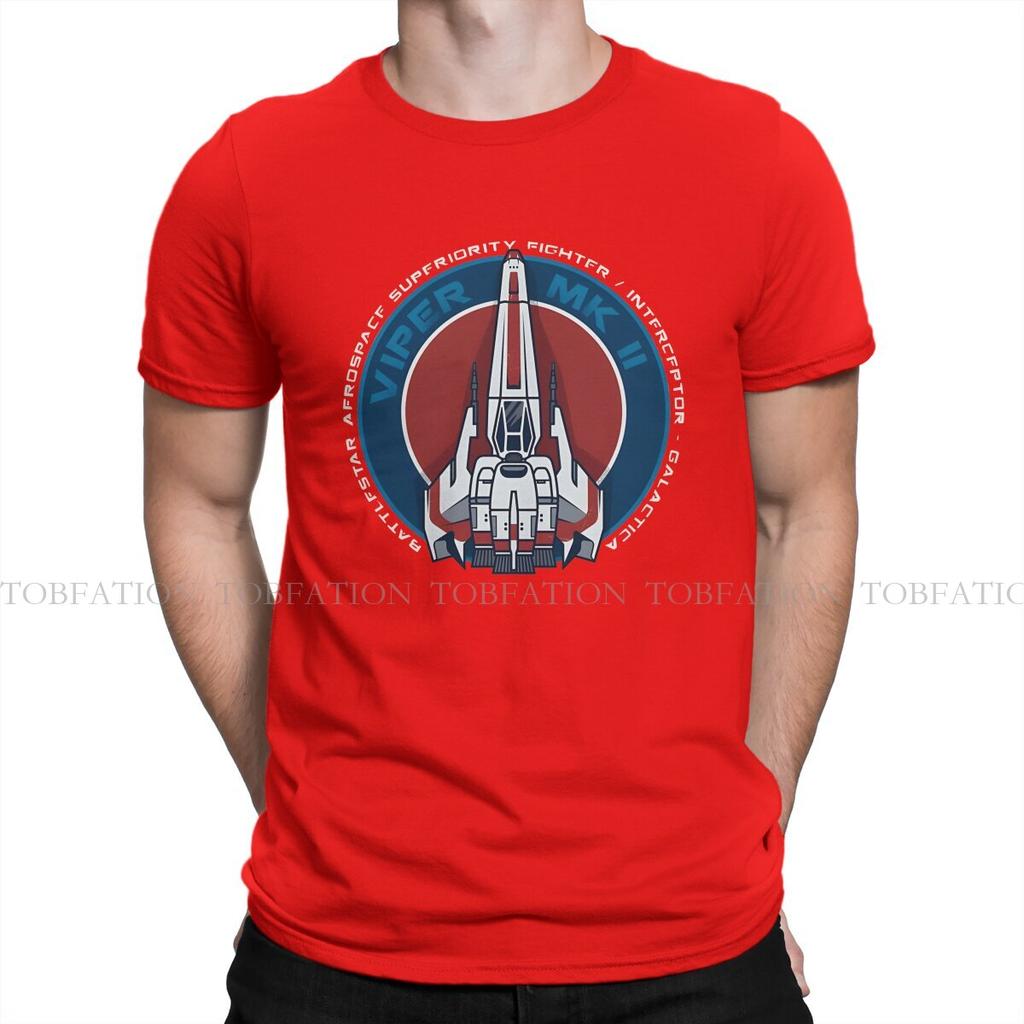 Battlestar Galactica Viper Mkii Tshirt Graphic Unisex Tops Vintage Goth Summer Streetwear 100 Cotton T Shirt