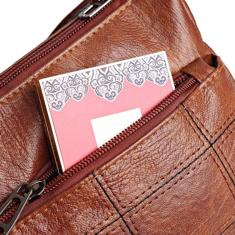 Винтажные женские сумки Ретро сумки на плечо для женщин Модные сумки через плечо — фото 5