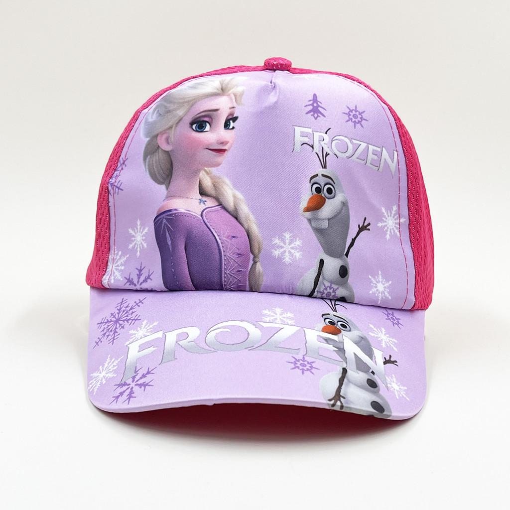 Character Frozen Baseball Hat With Breathable Polyester Material Sun Protection