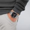 BERNY Titanium Mechanical Watch Automatic Railroad Watch 100M Water Resistant Calendar AR Sapphire Crystal