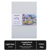 POTENTATE 300Gsm Watercolor Folded Drawing Pad Organ Sketchbook Notebook Cold Press Paper Portable Travel Hand-painted Beginner