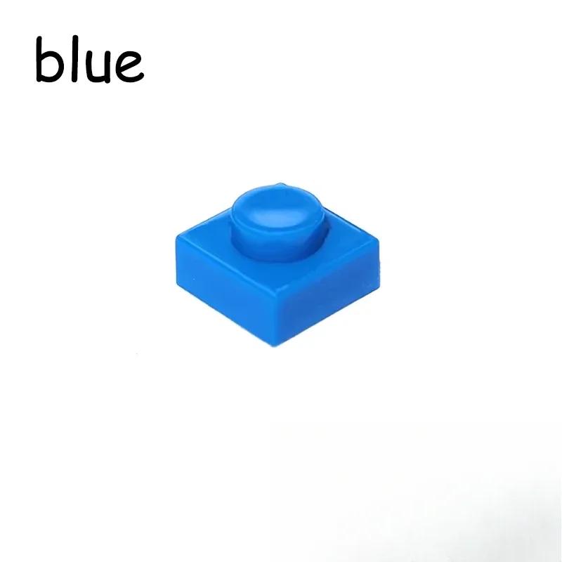 3024 1x1 Dot 1*1 Thin Plate MOC Assemble Particles DO IT YOURSELF 250/500PCS Construction Bricks Figures Blocks Learning Creativity Toy