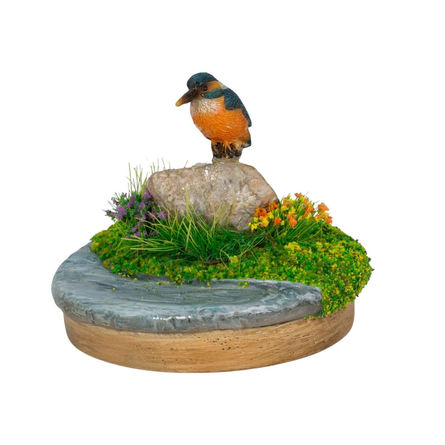 

Убия Мини Зимородок Сидящий на Скале 6 x 6 x Сад H23380 Набор, 3,5 см, Фигурка, Украшение, Животное, Декор, Птица,