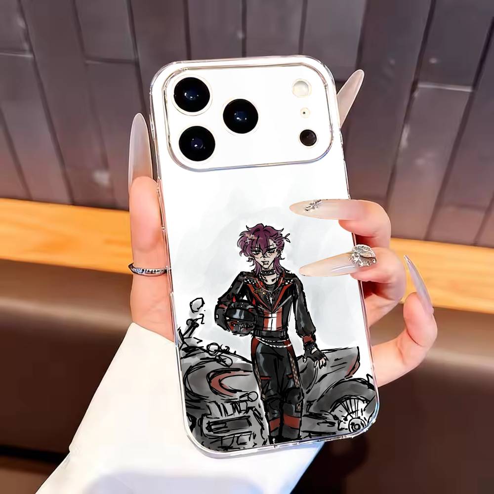 K-Killer C-Chat Ronin Game Phone Case For iPhone17,16,15,14,13,12,11 Plus,Pro Max Soft Transparent Cover